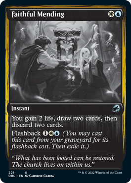 Faithful Mending [Innistrad: Double Feature] | Galactic Gamez
