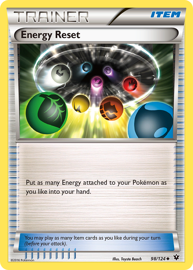 Energy Reset (98/124) [XY: Fates Collide] | Galactic Gamez