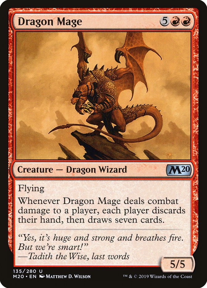 Dragon Mage [Core Set 2020] | Galactic Gamez