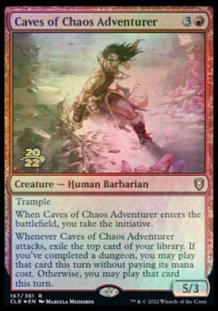 Caves of Chaos Adventurer [Commander Legends: Battle for Baldur's Gate Prerelease Promos] | Galactic Gamez