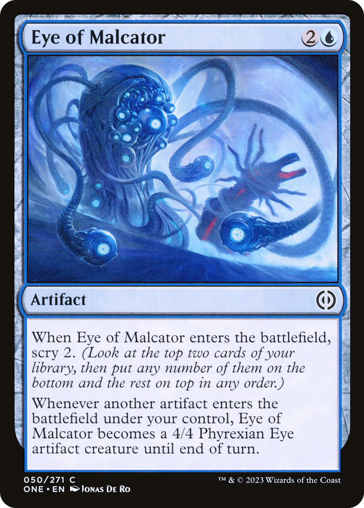 Eye of Malcator [Phyrexia: All Will Be One] | Galactic Gamez