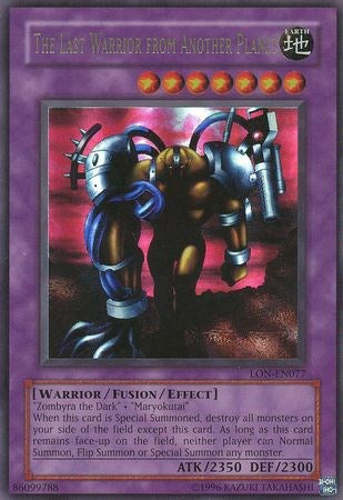 The Last Warrior from Another Planet [LON-EN077] Ultra Rare | Galactic Gamez