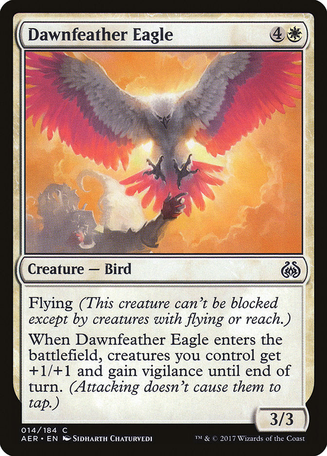 Dawnfeather Eagle (Intro Pack) [Aether Revolt Promos] | Galactic Gamez