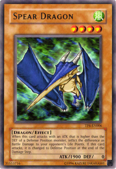 Spear Dragon [TP6-EN006] Rare | Galactic Gamez