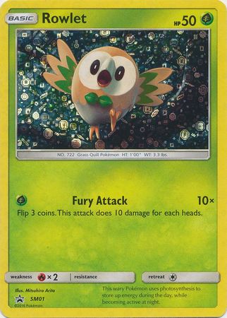 Rowlet (SM01) (General Mills Promo) [Sun & Moon: Black Star Promos] | Galactic Gamez