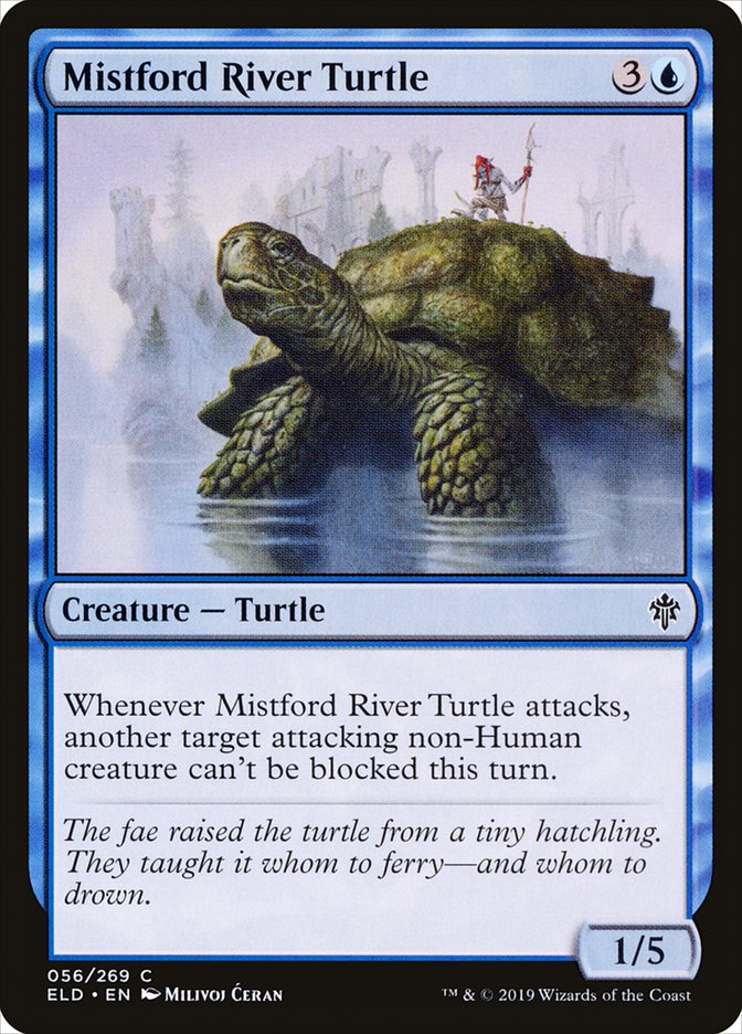 Mistford River Turtle [Throne of Eldraine] | Galactic Gamez