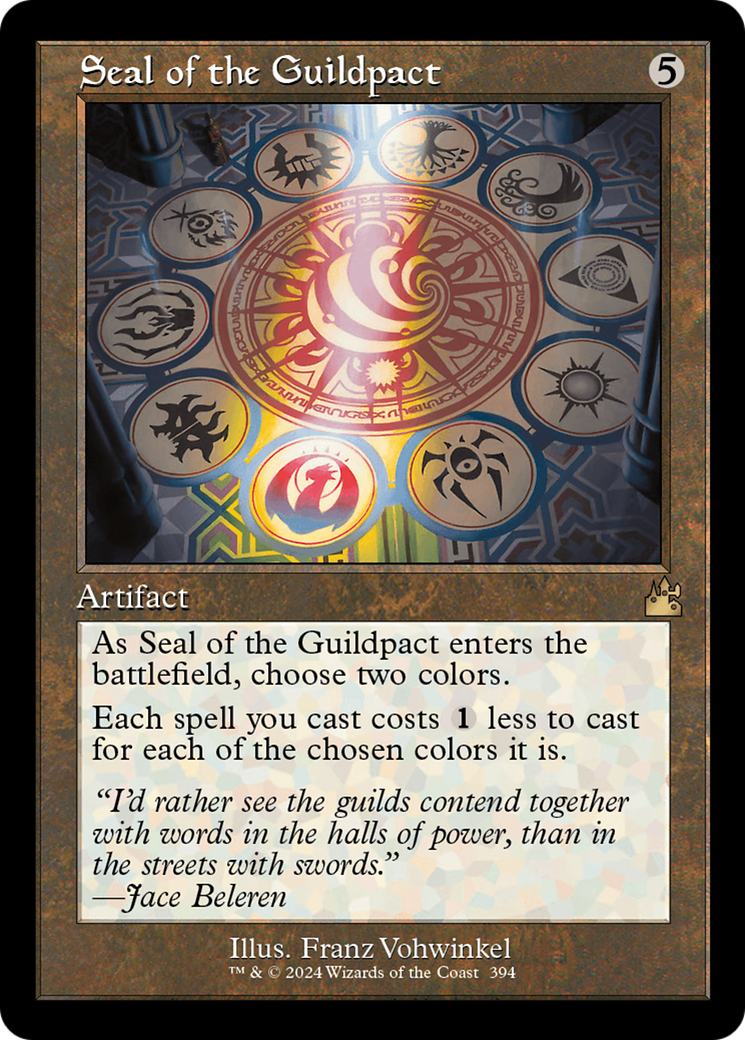 Seal of the Guildpact (Retro Frame) [Ravnica Remastered] | Galactic Gamez