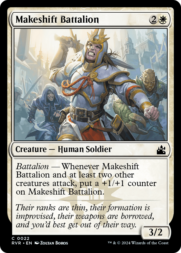 Makeshift Battalion [Ravnica Remastered] | Galactic Gamez