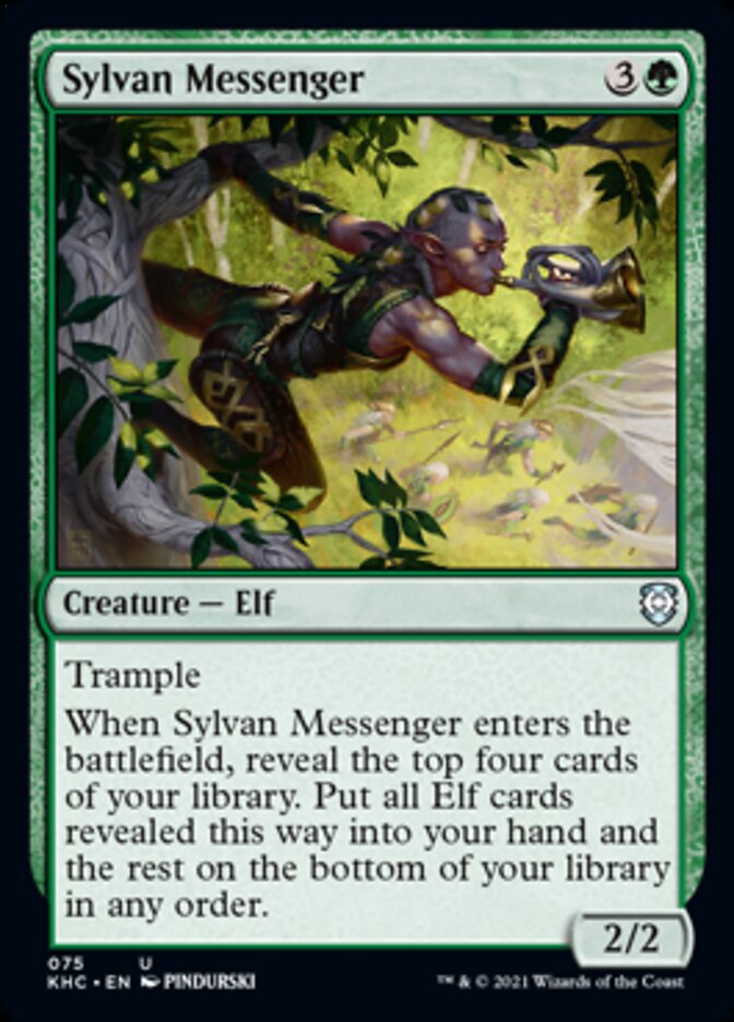 Sylvan Messenger [Kaldheim Commander] | Galactic Gamez