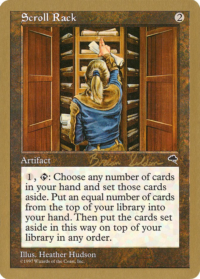 Scroll Rack (Brian Selden) [World Championship Decks 1998] | Galactic Gamez