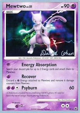 Mewtwo LV.51 (9/100) (Stallgon - David Cohen) [World Championships 2009] | Galactic Gamez