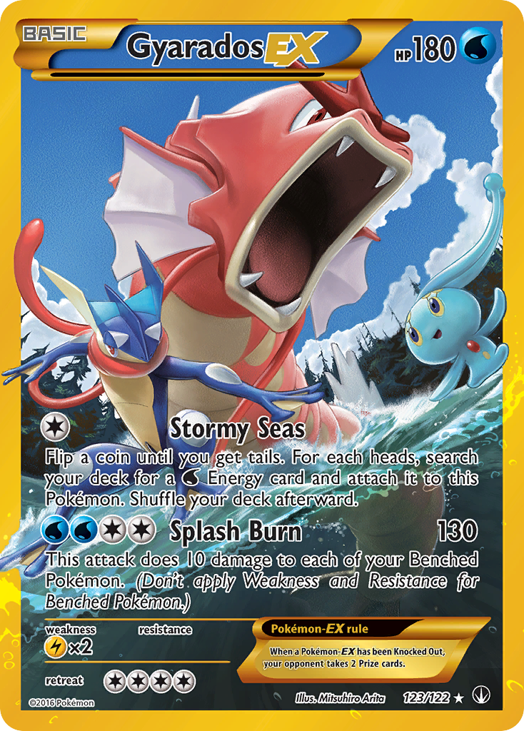 Gyarados EX (123/122) [XY: BREAKpoint] | Galactic Gamez