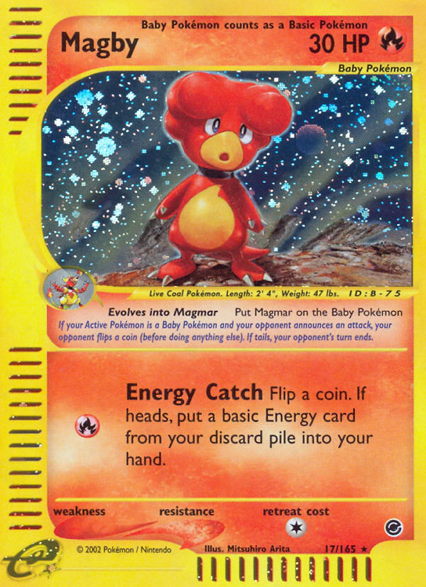 Magby (17/165) [Expedition: Base Set] | Galactic Gamez