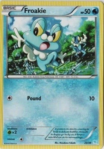 Froakie (23/30) [XY: Trainer Kit 3 - Suicune] | Galactic Gamez