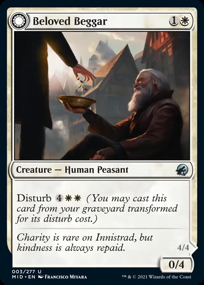 Beloved Beggar // Generous Soul [Innistrad: Midnight Hunt] | Galactic Gamez