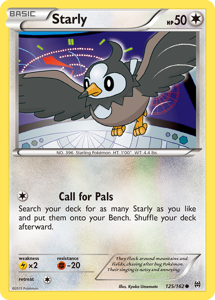 Starly (125/162) [XY: BREAKthrough] | Galactic Gamez