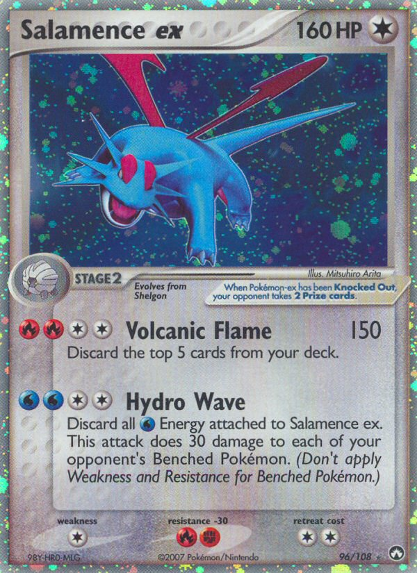 Salamence ex (96/108) [EX: Power Keepers] | Galactic Gamez