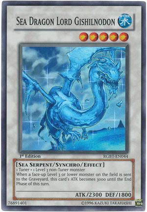 Sea Dragon Lord Gishilnodon [RGBT-EN044] Super Rare | Galactic Gamez