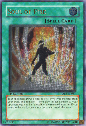 Soul of Fire (UTR) [FOTB-EN031] Ultimate Rare | Galactic Gamez