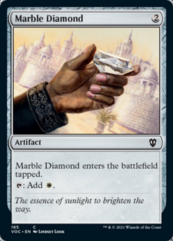 Marble Diamond [Innistrad: Crimson Vow Commander] | Galactic Gamez