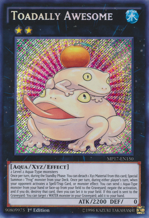 Toadally Awesome [MP17-EN150] Secret Rare | Galactic Gamez