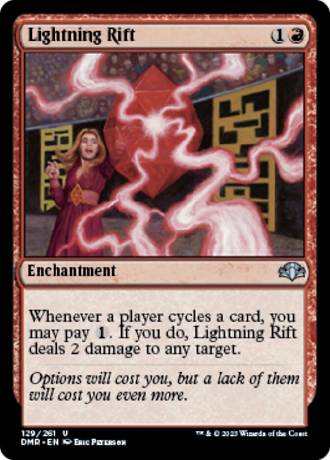 Lightning Rift [Dominaria Remastered] | Galactic Gamez