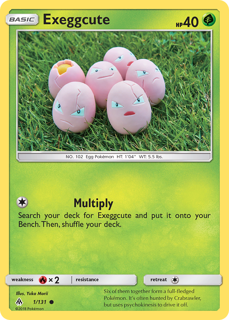 Exeggcute (1/131) [Sun & Moon: Forbidden Light] | Galactic Gamez