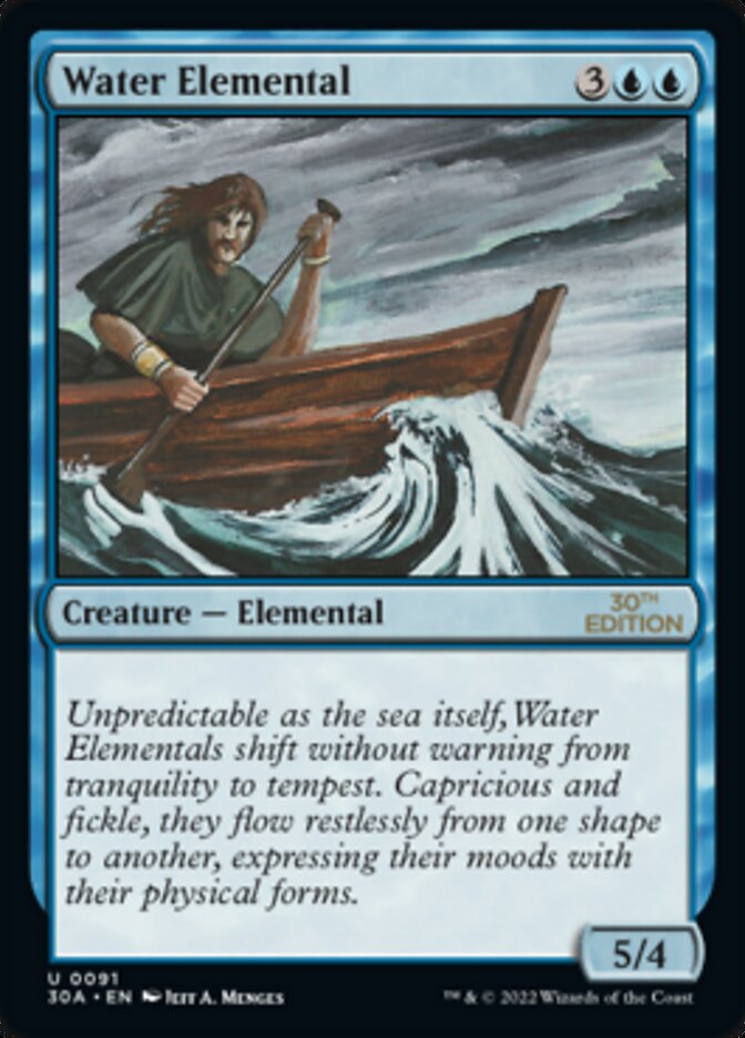 Water Elemental [30th Anniversary Edition] | Galactic Gamez