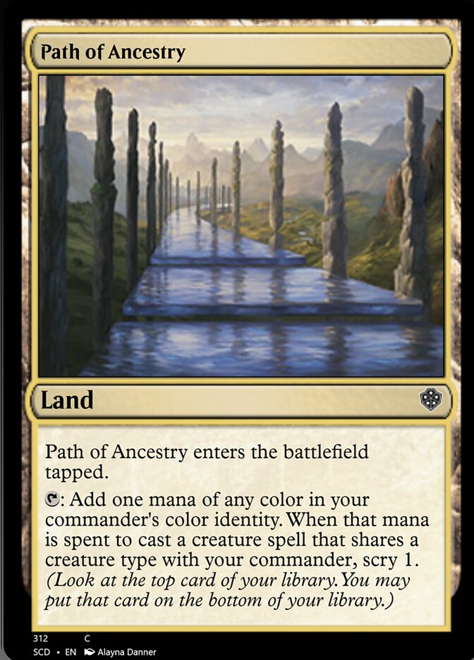 Path of Ancestry [Starter Commander Decks] | Galactic Gamez