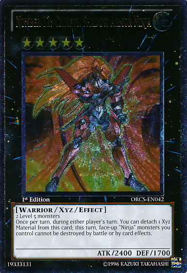 Number 12: Crimson Shadow Armor Ninja (UTR) [ORCS-EN042] Ultimate Rare | Galactic Gamez