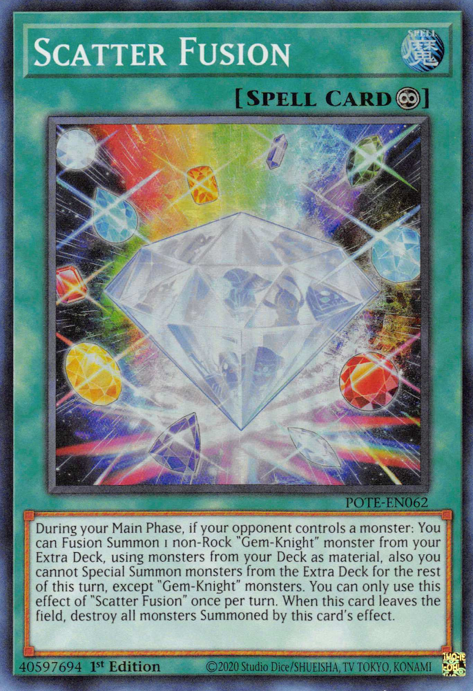 Scatter Fusion [POTE-EN062] Super Rare | Galactic Gamez