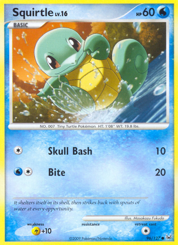 Squirtle (96/127) [Platinum: Base Set] | Galactic Gamez