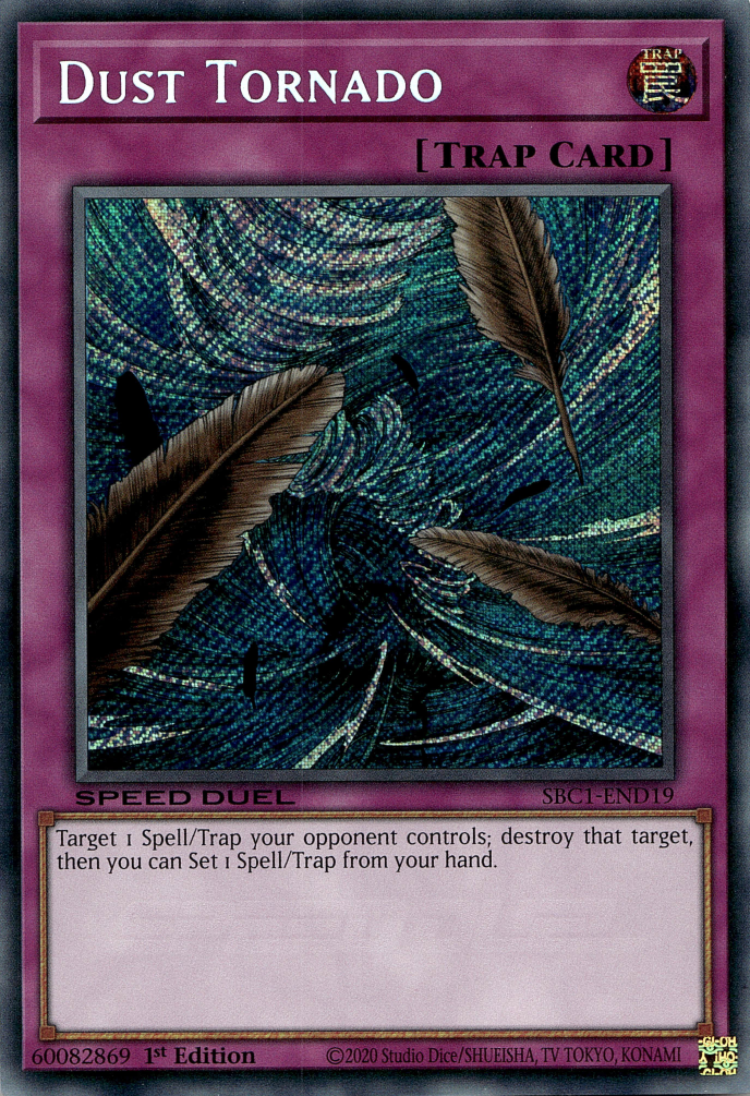 Dust Tornado [SBC1-END19] Secret Rare | Galactic Gamez