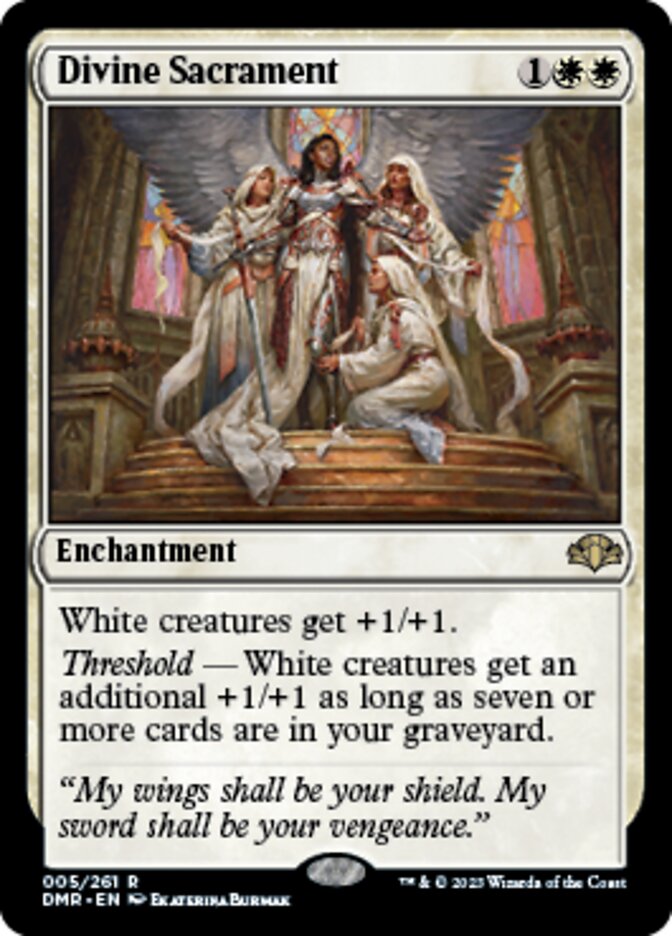 Divine Sacrament [Dominaria Remastered] | Galactic Gamez