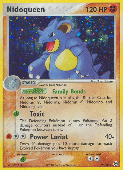 Nidoqueen (9/112) [EX: FireRed & LeafGreen] | Galactic Gamez