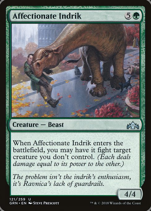 Affectionate Indrik [Guilds of Ravnica] | Galactic Gamez