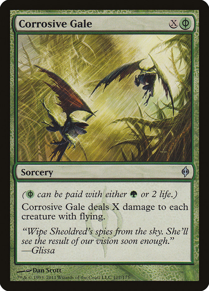Corrosive Gale [New Phyrexia] | Galactic Gamez