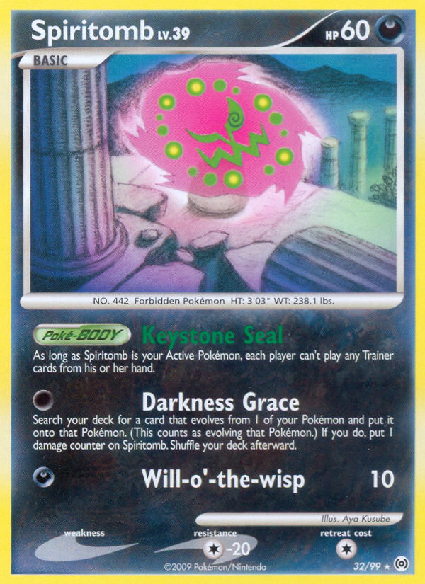 Spiritomb (32/99) [Platinum: Arceus] | Galactic Gamez