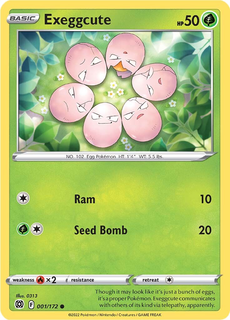 Exeggcute (001/172) [Sword & Shield: Brilliant Stars] | Galactic Gamez