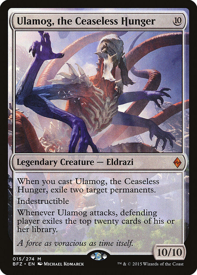 Ulamog, the Ceaseless Hunger [Battle for Zendikar] | Galactic Gamez
