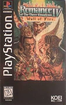 Romance of the Three Kingdoms IV Wall of Fire [Long Box] - Playstation | Galactic Gamez