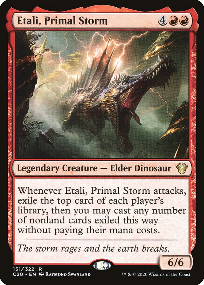 Etali, Primal Storm [Commander 2020] | Galactic Gamez