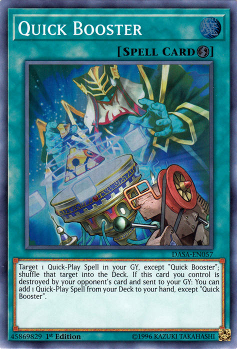 Quick Booster [DASA-EN057] Super Rare | Galactic Gamez