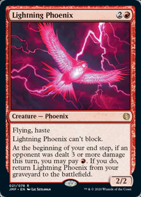 Lightning Phoenix [Jumpstart] | Galactic Gamez