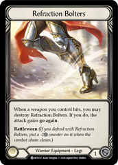 Refraction Bolters [U-WTR117] (Welcome to Rathe Unlimited)  Unlimited Rainbow Foil | Galactic Gamez
