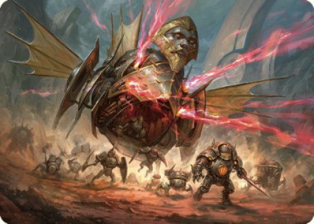 Liberator, Urza's Battlethopter Art Card [The Brothers' War Art Series] | Galactic Gamez
