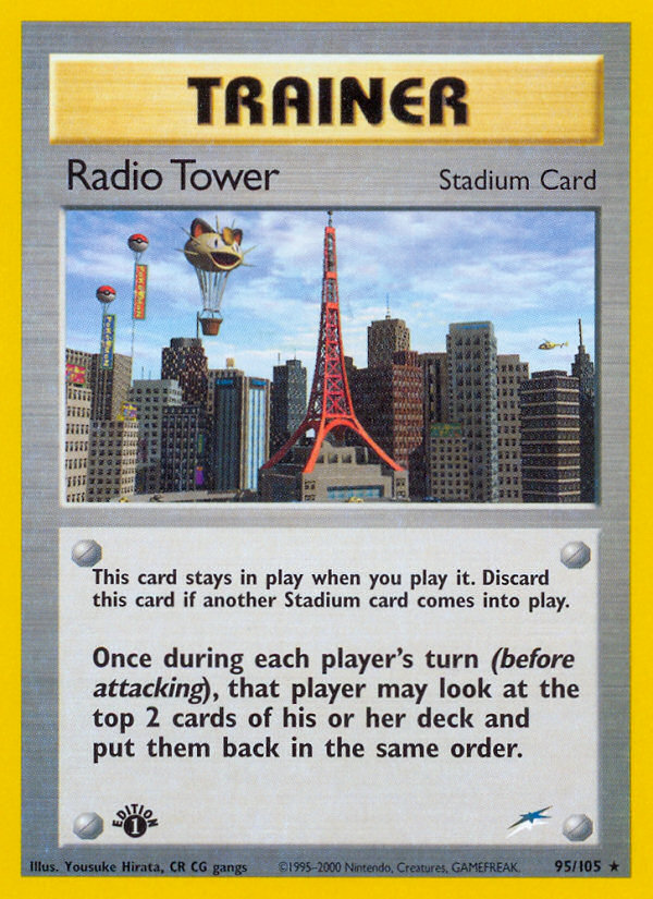 Radio Tower (95/105) [Neo Destiny 1st Edition] | Galactic Gamez