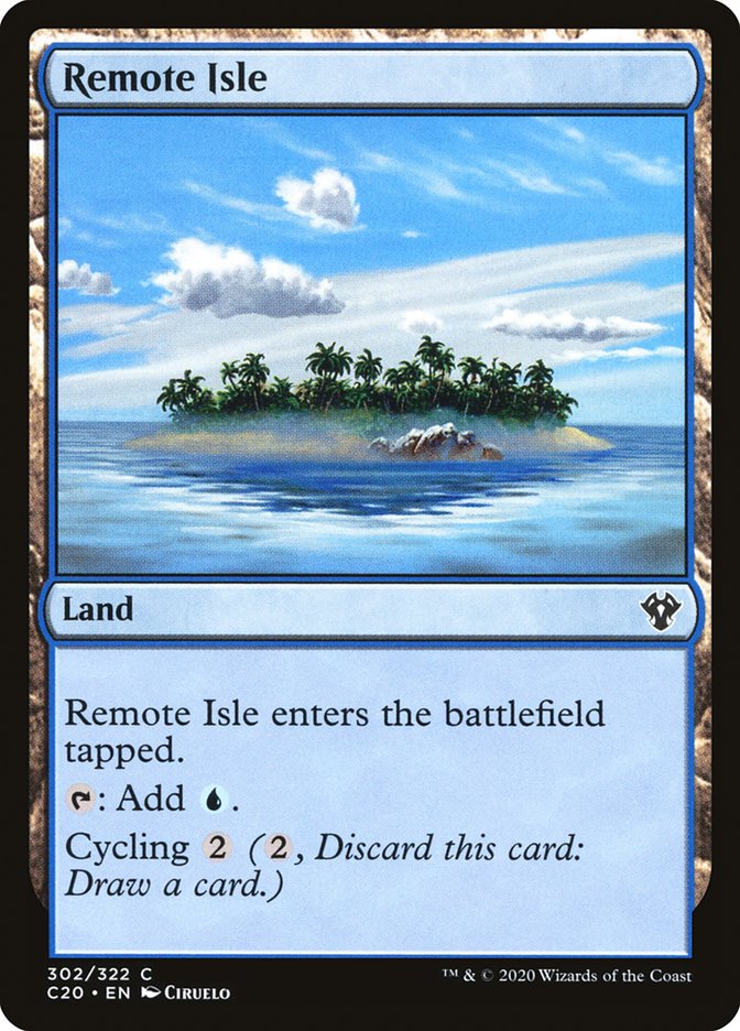 Remote Isle [Commander 2020] | Galactic Gamez