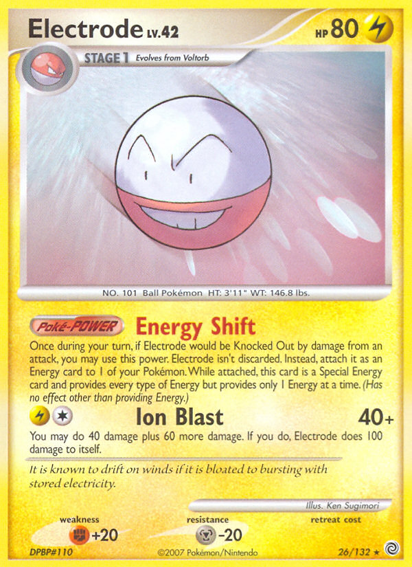 Electrode (26/132) [Diamond & Pearl: Secret Wonders] | Galactic Gamez