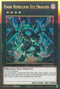 Dark Rebellion Xyz Dragon [MAGO-EN032] Gold Rare | Galactic Gamez